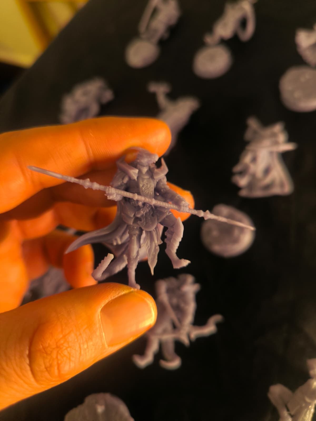 25mm Dragonborn Savaşçı Seti | 12 Parça Fantastik Minyatür Figür | DnD RPG Masaüstü Oyunu Koleksiyonluk Reçine Baskı 6